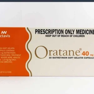 Accutane 40mg X 30 Gel Capsules Isotretinoin (Pharmaceutical)