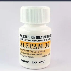 Alepam 30 (oxazepam) 30mg X 25 Tablets (Pharmaceutical)