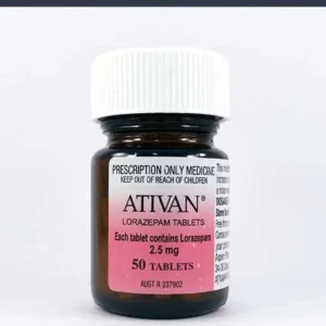 Ativan (Lorazepam) 2.5mg X 50 Tablets (Pharmaceutical)