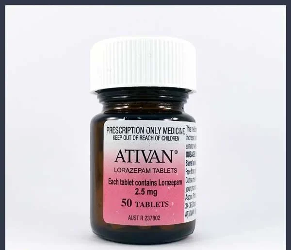 Ativan (Lorazepam) 2.5mg X 50 Tablets (Pharmaceutical)