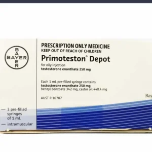 Bayer Primoteston Depot 250mg/ml x 3ml (Testosterone Enanthate)