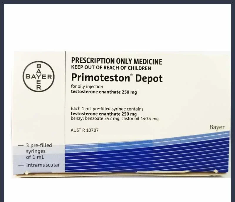 Bayer Primoteston Depot 250mg/ml x 3ml (Testosterone Enanthate)