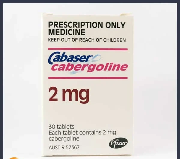 Cabergoline 2mg X 30 Tablets Caber (Pharmaceutical)