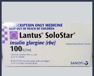 Lantus Insulin Long-acting 1X 3ml Pen (100iu/ml)