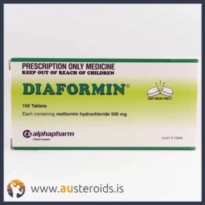 Metformin 500mg X 100 Tablets Diaformin (Pharmaceutical)