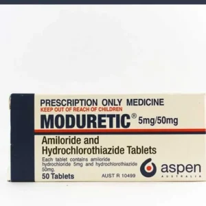 Moduretic 5mg/50mg X 50 Tablets (Amiloride and Hydrochlorothiazide) (Pharmaceutical)
