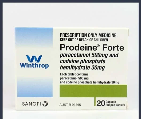 Panadeine Forte (Codeine) 30mg X 20 Capsules (Pharmaceutical)