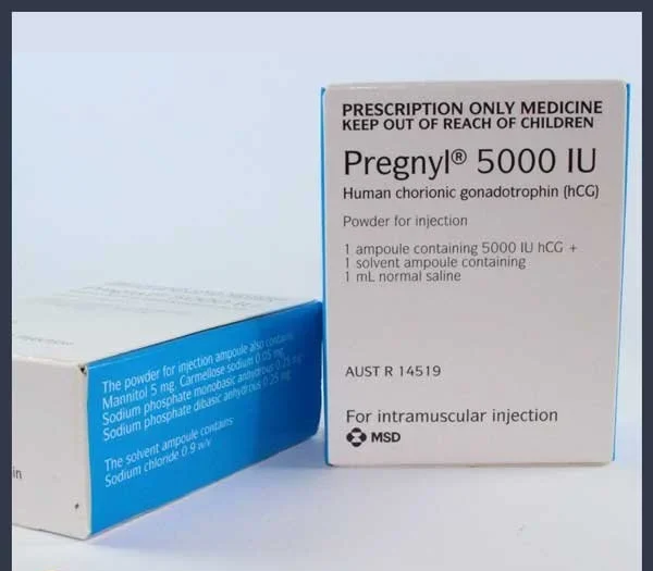 Pregnyl (HCG) 4500iu, MSD – Human Chorionic Gonadotropin