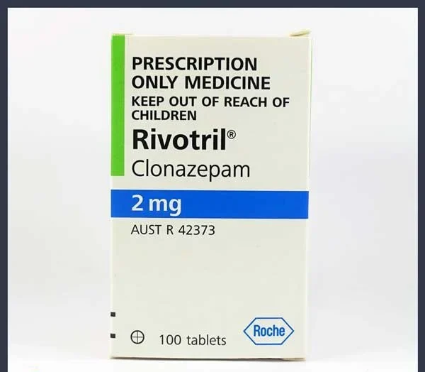 Rivotril (Clonazepam) 2mg X 100 tablets (Pharmaceutical)