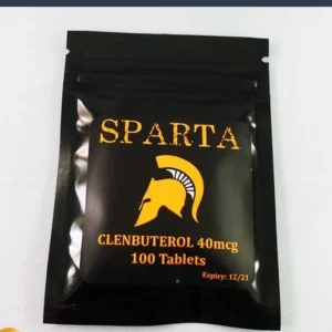 Sparta Clen 40mcg X 100 Tabs Sachet (Clenbuterol)