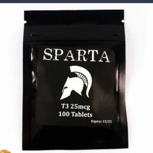 Sparta T3 Tertroxin 25mcg X 100 Tablets