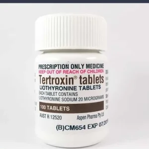 T3 Tertroxin (Cytomel) 20mcg X 100 Tablets (Pharmaceutical)