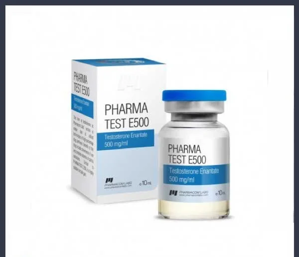 TEST E 500mg x 10ml Testosterone Enanthate (Pharmacom)