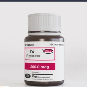 Vita T4 Thyroxine 200mcg X 100 Capsules